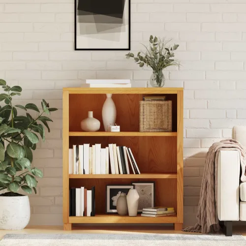 Kabinet s pohranom Smeđa 80 x 35 x 95 cm Čvrsto Hrastovo Drvo - Ormar (bez vrata) Cijena