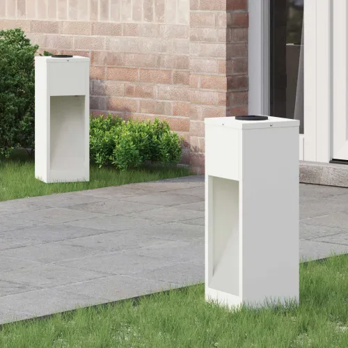 Solarna LED svjetiljka za stazu 2 kom. Topla bijela - 18 x 18 x 50 cm Bijelo Cijena