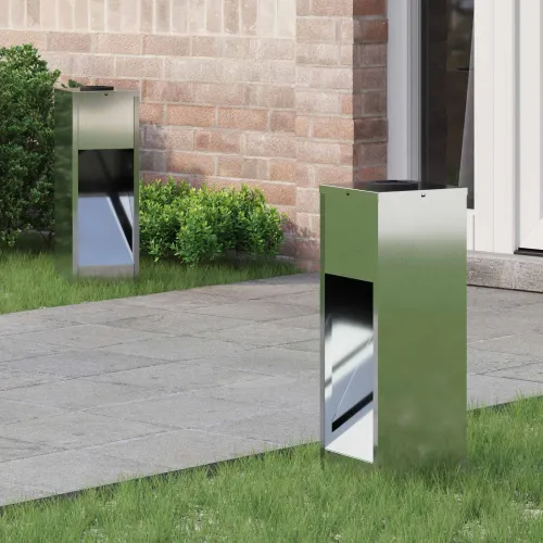 Solarna LED svjetiljka za stazu 2 kom. Topla bijela - 18 x 18 x 50 cm Galvanizirani čelik Cijena