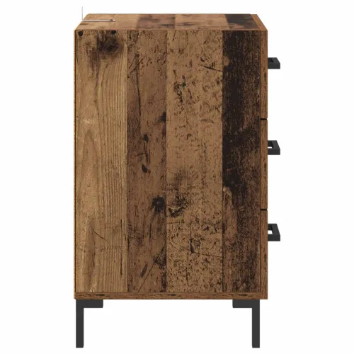 Noćni ormar Staro drvo 40 x 40 x 66 cm Konstruirano drvo - Staro drvo Cijena