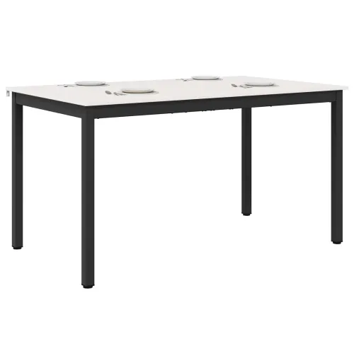 Stol za objedovanje Bijelo 150 x 90 x 75 cm Čvrsto borovo drvo - Bijelo 150 x 90 x 75 cm Cijena