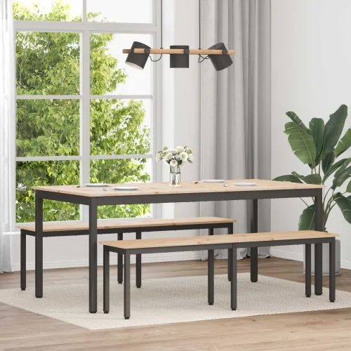 Stol za objedovanje Prirodna 180 x 90 x 75 cm - Prirodna 180 x 90 x 75 cm Cijena