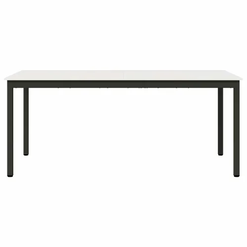 Stol za objedovanje Bijelo 180 x 90 x 75 cm Čvrsto borovo drvo - Bijelo 180 x 90 x 75 cm Cijena