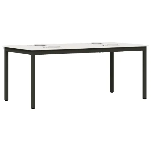 Stol za objedovanje Bijelo 180 x 90 x 75 cm Čvrsto borovo drvo - Bijelo 180 x 90 x 75 cm Cijena