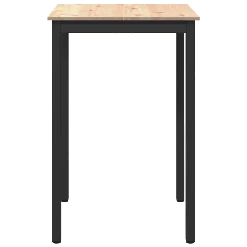 Stol za bar 70 x 70 x 105 cm Čvrsto borovo drvo Prirodna - Prirodna 70 x 70 x 105 cm Cijena