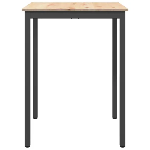 Stol za bar 80 x 80 x 105 cm Čvrsto borovo drvo Prirodna - Prirodna 80 x 80 x 105 cm Cijena