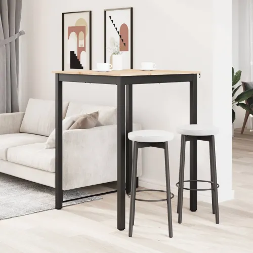 Stol za bar 80 x 80 x 105 cm Čvrsto borovo drvo Prirodna - Prirodna 80 x 80 x 105 cm Cijena