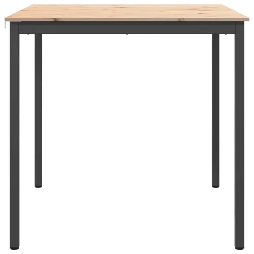 Stol za bar 110 x 110 x 105 cm Čvrsto borovo drvo Prirodna - Prirodna 110 x 110 x 105 cm Cijena