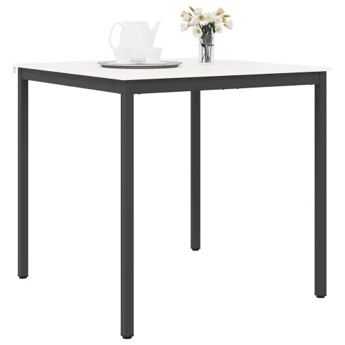 Stol za bar Bijelo 110 x 110 x 105 cm Čvrsto borovo drvo - Bijelo 110 x 110 x 105 cm Cijena