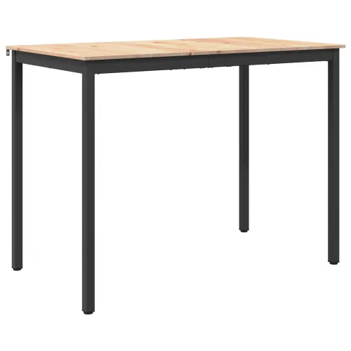 Stol za bar 140 x 80 x 105 cm Čvrsto borovo drvo Prirodna - Prirodna 140 x 80 x 105 cm Cijena