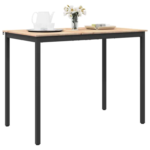 Stol za bar 140 x 80 x 105 cm Čvrsto borovo drvo Prirodna - Prirodna 140 x 80 x 105 cm Cijena