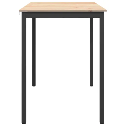 Stol za bar 140 x 80 x 105 cm Čvrsto borovo drvo Prirodna - Prirodna 140 x 80 x 105 cm Cijena
