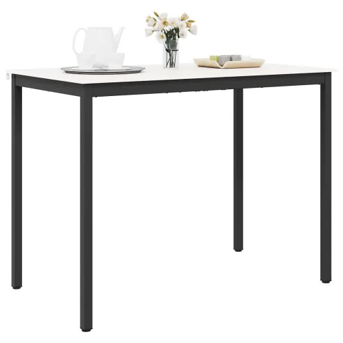 Stol za bar Bijelo 140 x 80 x 105 cm Čvrsto borovo drvo - Bijelo 140 x 80 x 105 cm Cijena
