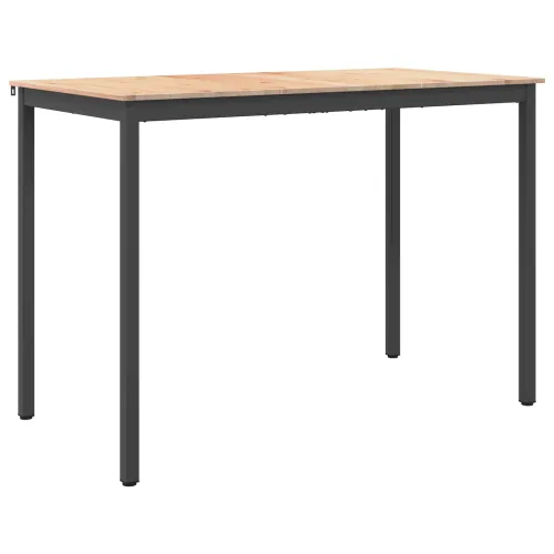 Stol za bar 150 x 80 x 105 cm Čvrsto borovo drvo Prirodna - Prirodna 150 x 80 x 105 cm Cijena