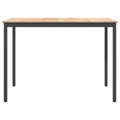 Stol za bar 150 x 80 x 105 cm Čvrsto borovo drvo Prirodna - Prirodna 150 x 80 x 105 cm Cijena