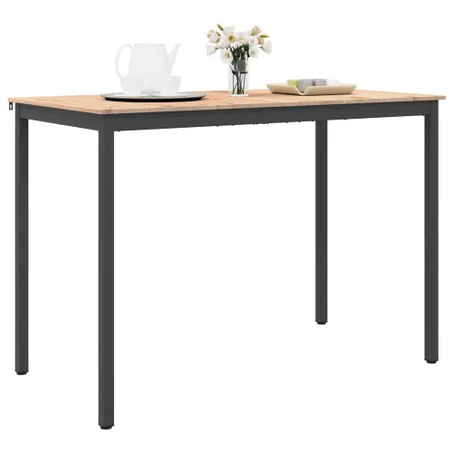 Stol za bar 150 x 80 x 105 cm Čvrsto borovo drvo Prirodna - Prirodna 150 x 80 x 105 cm Cijena