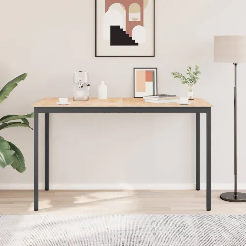 Stol za bar 180 x 90 x 105 cm Čvrsto borovo drvo Prirodna - Prirodna 180 x 90 x 105 cm Cijena