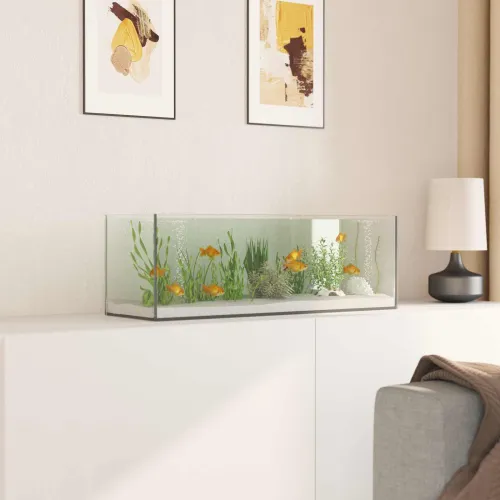 Akvarij s pohranom *Transparent*an 60 x 20 x 20 cm Stakl - 60 x 20 x 20 cm Cijena