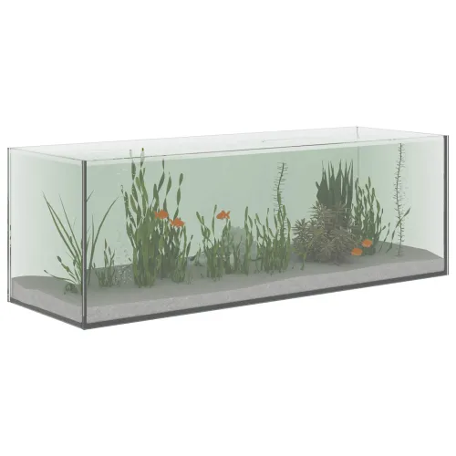 Akvarij s pohranom *Transparent*an 60 x 20 x 20 cm Stakl - 60 x 20 x 20 cm Cijena