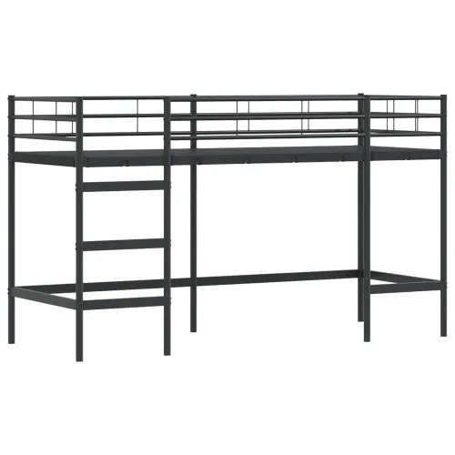 Krevet na kat za djecu s zavjesama Crna i Plava 75 x 190 cm - Crna i plava 75 x 190 cm Cijena