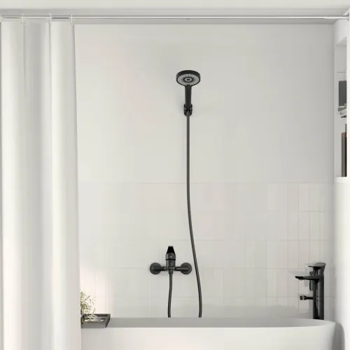Set glave tuša Crna G 1/2 inča - Crna s tuš glavom Cijena