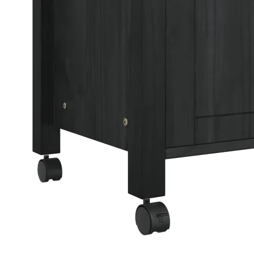 Kuhinjski kolica MONZA Crna 84 x 40 x 88,5 cm - Crna Cijena