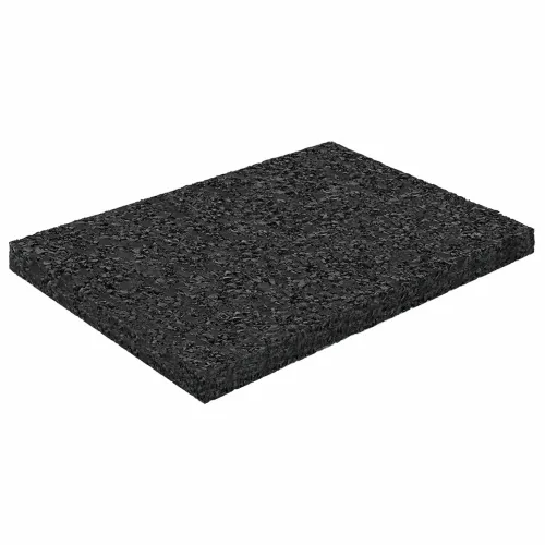 Gumenasti granulatni vanjski pod Crna 6 x 9 x 0,6 cm Guma - 60 x 90 x 6 mm 100 Cijena