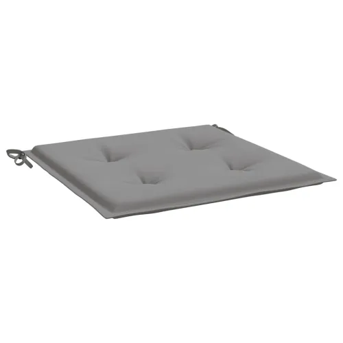 Jastuci za vrtne stolice 4 kom sivi 40x40x3 cm od tkanine - Siva 40 x 40 x 3 cm 4 Cijena