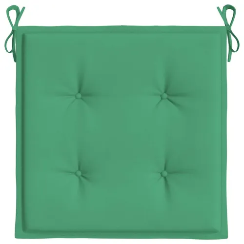 Jastuci za vrtne stolice 4 kom zeleni 40 x 40 x 3 cm od tkanine - Zelena 40 x 40 x 3 cm 4 Cijena