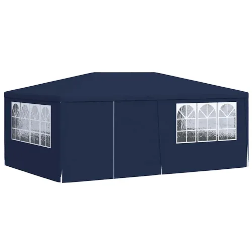 Profesionalni šator za svadbe - šator za zabave 4 x 6 m plavi 90 g/m² - Plava 4 x 6 m Cijena