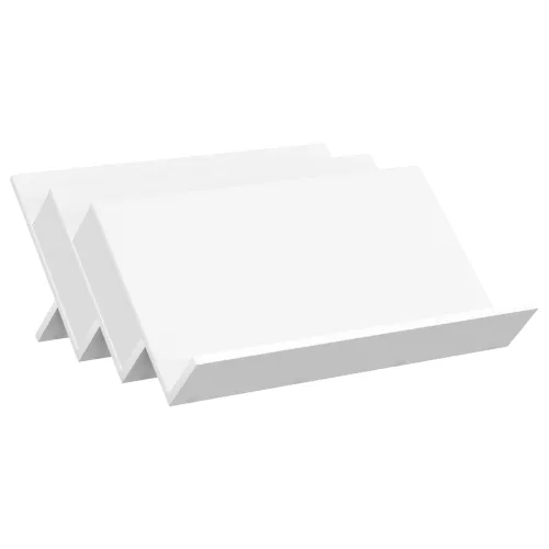 Polica za časopise Bijelo 65 x 53 x 28,5 cm Konstruirano drvo - Bijelo 65 x 53 x 28,5 cm Cijena