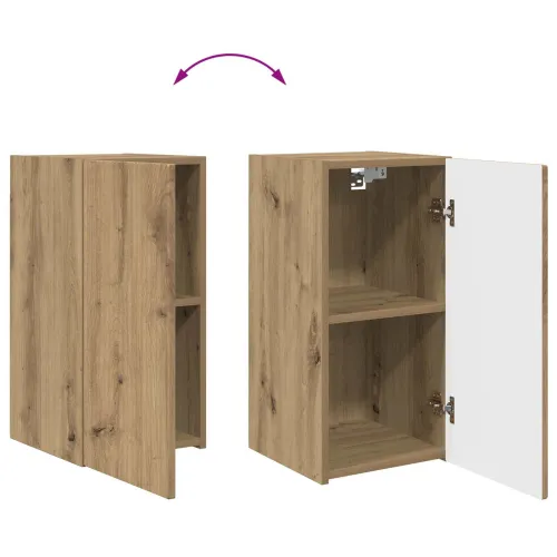 Set TV komoda 4 kom. Umjetnički hrast Konstruirano drvo - hrast artisan Cijena