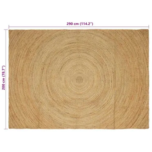 Tepisi za područja Prirodna 200 x 290 cm Juta - Prirodna 200 x 290 cm Cijena