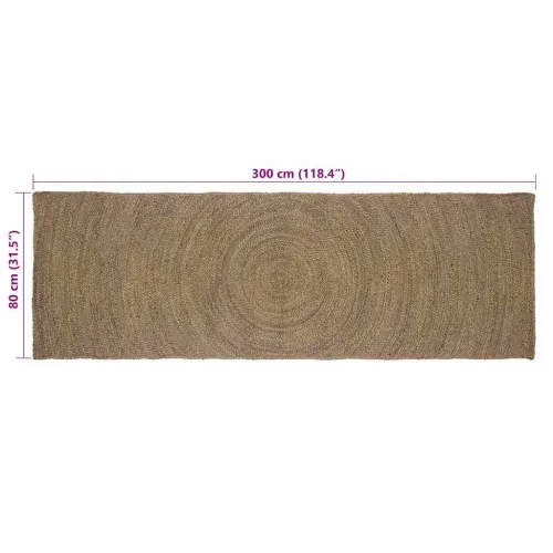 Tepisi za područja Siva 80 x 300 cm Juta - Siva 80 x 300 cm Cijena