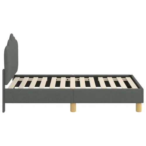 Okvir kreveta za malu djecu s naslonom Tamnosiva 70 x 140 cm - Tamnosiva 70 x 140 cm Cijena