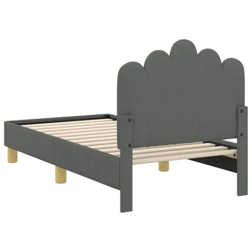 Okvir kreveta za malu djecu s naslonom Tamnosiva 70 x 140 cm - Tamnosiva 70 x 140 cm Cijena