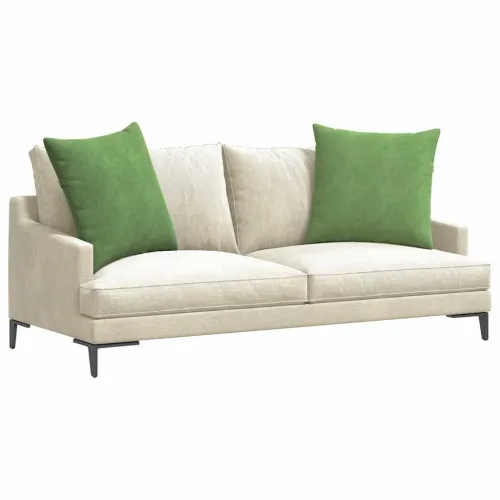 Jastučići za sofu 2 pcs Svijetlo zelena 80 x 80 cm - Svijetlo zelena 80 x 80 cm Cijena