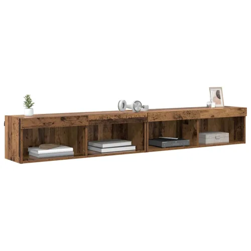 Set TV komoda 2 kom. Staro drvo Konstruirano drvo - Staro drvo 100 cm 2 Cijena