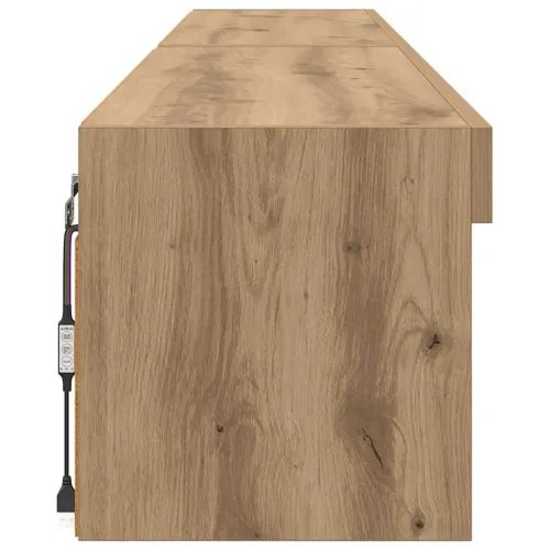 Set TV komoda 2 kom. Umjetnički hrast Konstruirano drvo - hrast artisan 100 cm 2 Cijena