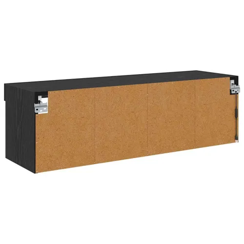 TV zidni ormar 100 x 30 x 30 cm Crni hrast Konstruirano drvo - Crni hrast 100 cm 1 Cijena