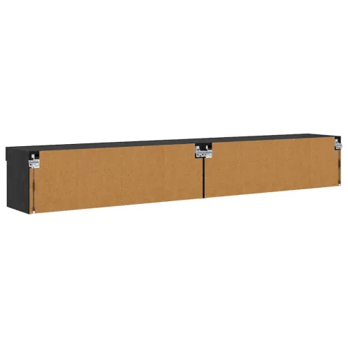 Set TV komoda 2 kom. Crni hrast Konstruirano drvo - Crni hrast 100 cm 2 Cijena