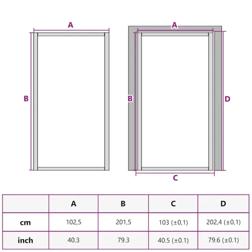 Vrata za dom 102 x 201,5 x 3,5 cm Aluminij i kaljeno staklo - Crna i rebrasta 102,5 x 201,5 cm 3 vodoravne šipke Cijena