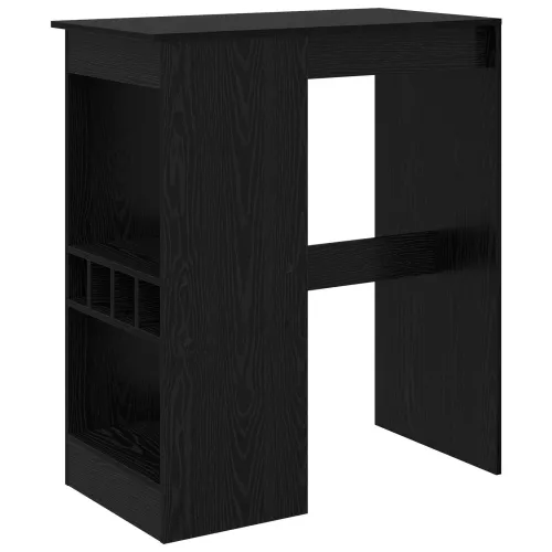 Stol za bar 90 x 47.5 x 103.5 cm Konstruirano drvo Crni hrast - Crni hrast Cijena