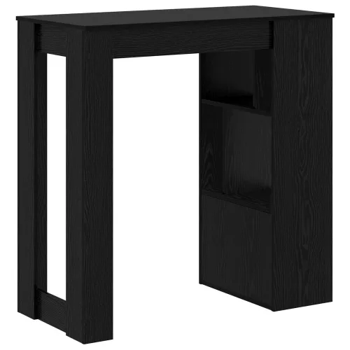 Stol za bar 102 x 50 x 103,5 cm Konstruirano drvo Crni hrast - Crni hrast Cijena