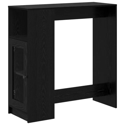 Stol za bar 101 x 40 x 103,5 cm Konstruirano drvo Crni hrast - Crni hrast Cijena