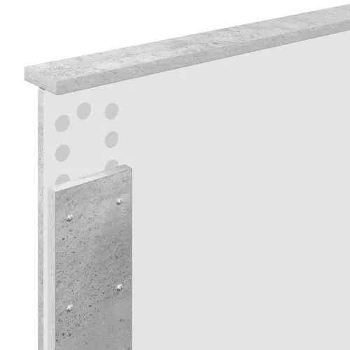 Okvir za krevet s LED trakama Betonski sivi 100 x 200 cm - Beton siva 100 x 200 cm Cijena