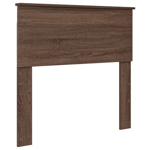 Okvir za krevet Smeđi hrast 70 x 190 cm Konstruirano drvo - Smeđi hrast 75 x 190 cm Cijena