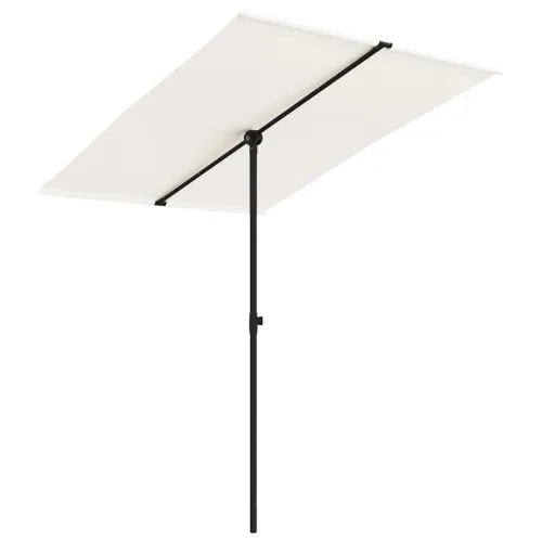 Vrtni suncobran s aluminijskim stupom 2 x 1,5 m pješčano bijeli - Pijesak bijela 200 x 150 cm 1 Pijesak bijela Cijena