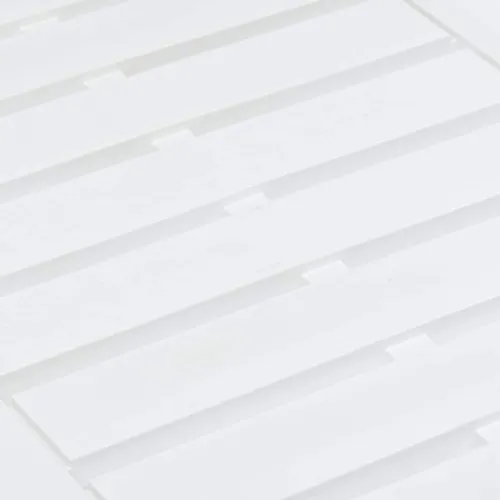 Vrtni stol bijeli 78 x 55 x 38 cm plastični - Bijela 1 Cijena