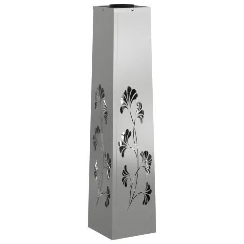Solarna LED svjetlost za stazu 2 kom. Topla bijela - 18 x 18 x 80 cm Galvanizirani čelik Uzorak grane Cijena